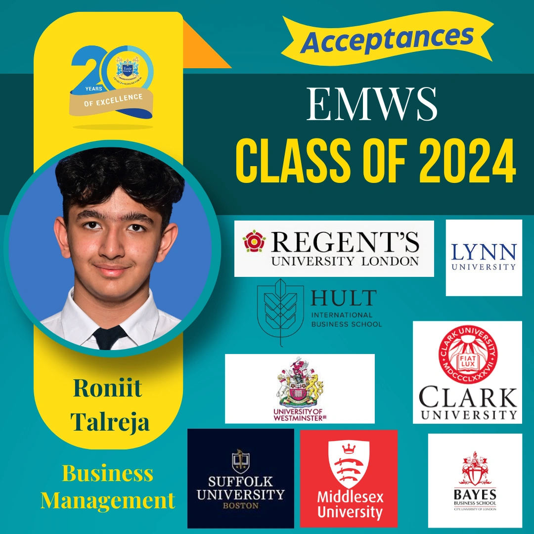 University Acceptances 2024