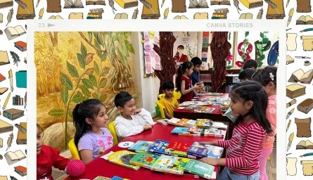 The Grade 2A Book Fair