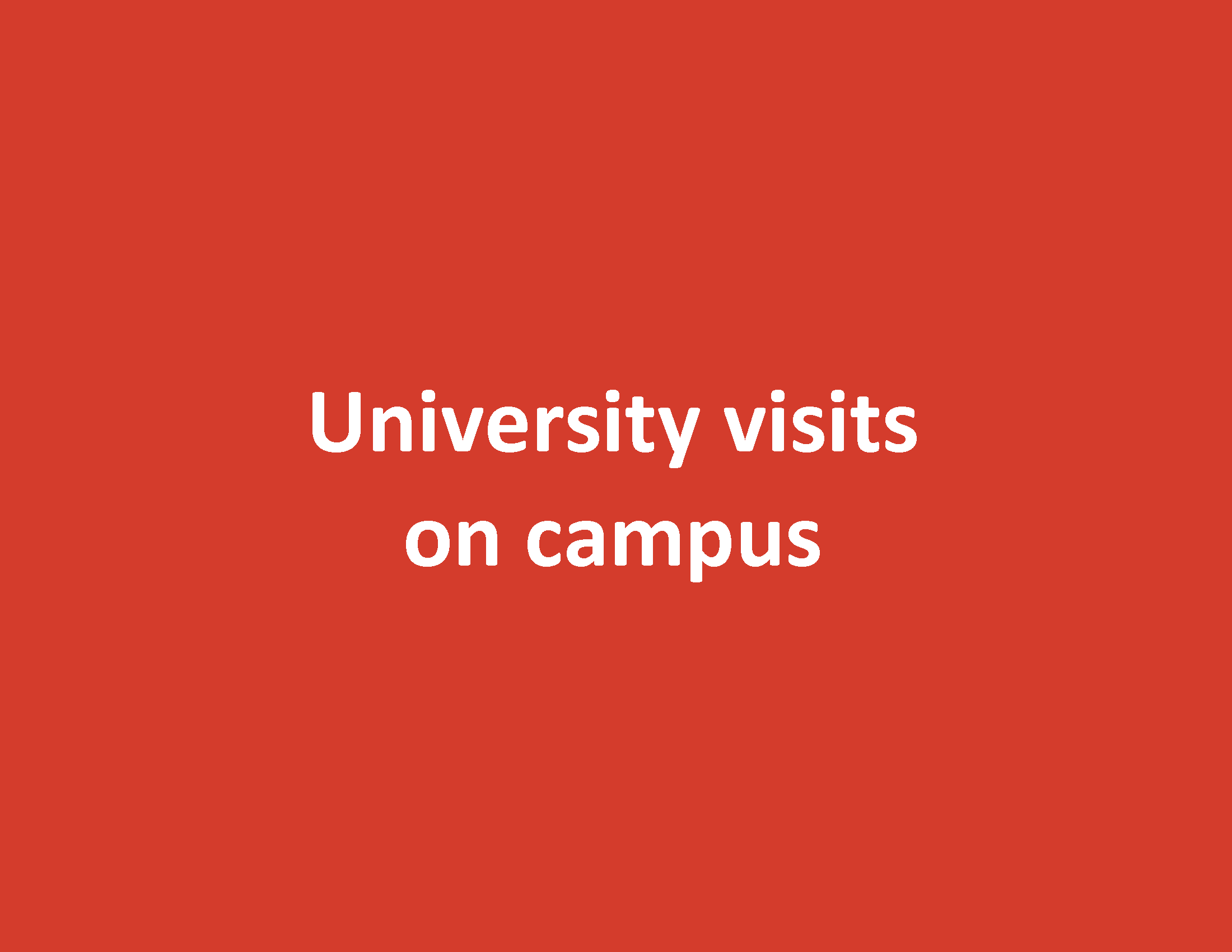 University Visit