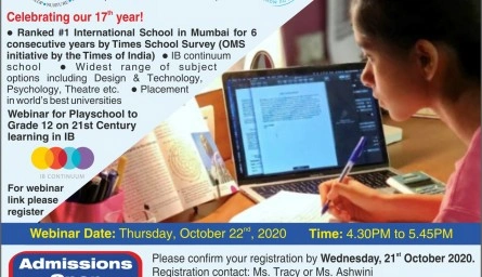 Webinar on 22nd October 2020